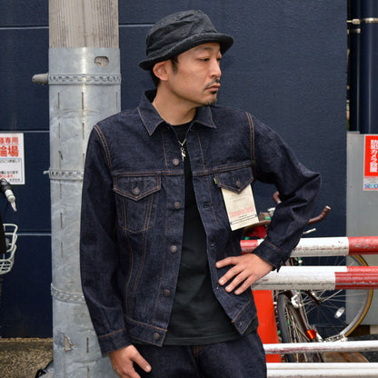 Black Friday!! 20%OFF!! FOB FACTORY "F2444" Selvedge Denim 3rd JKT