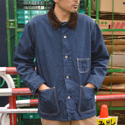 FOB FACTORY "F2456" Denim Chore JKT Blanket Liner