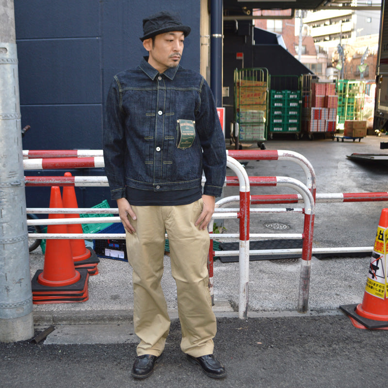 FOB FACTORY "F2460" 14oz WWII Denim Blouse