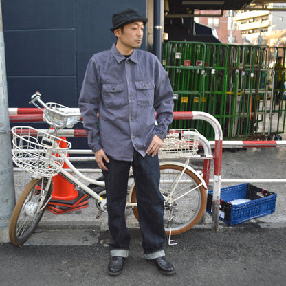 FOB FACTORY "F2461" HBT FATIGUE JACKET