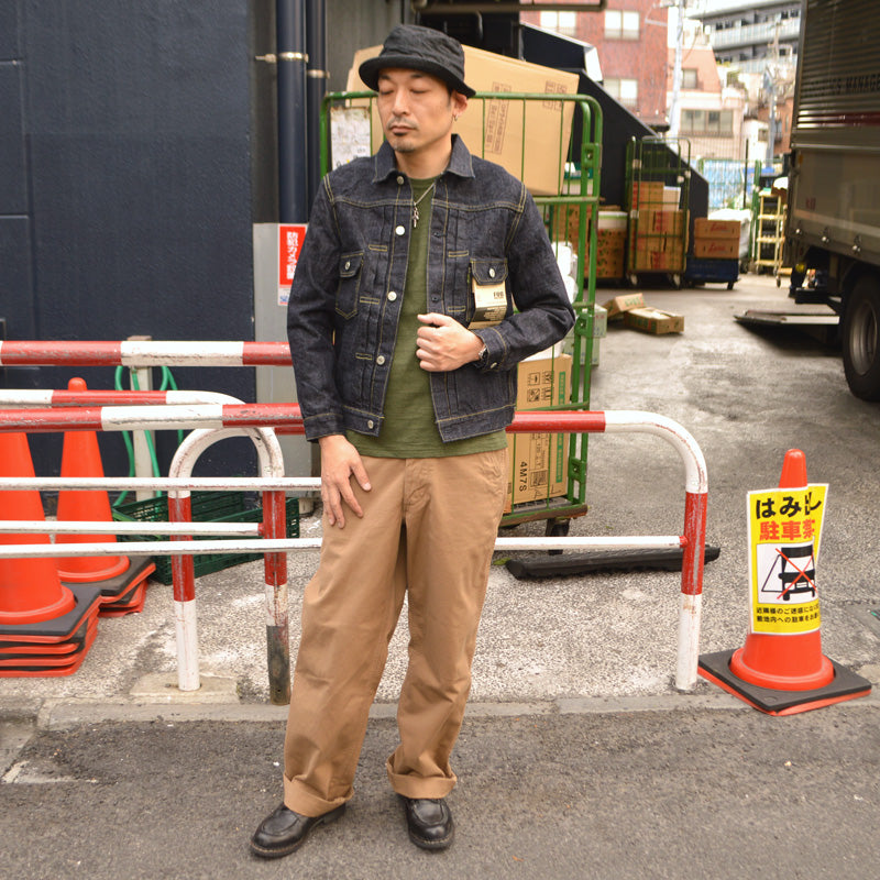 FOB FACTORY "F2464" 15oz SELVEDGE DENIM 2nd JACKET