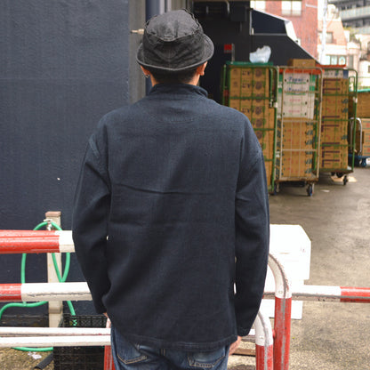 FOB FACTORY "F2468" INDIGO SASHIKO JKT