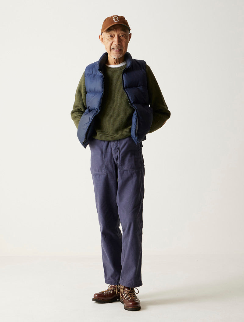 FAR EAST MANUFACTURING "FEM-001 NAVY" Utility Pant NAVY FEM