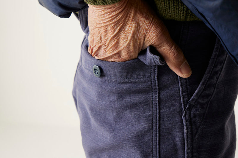 FAR EAST MANUFACTURING "FEM-001 NAVY" Utility Pant NAVY FEM