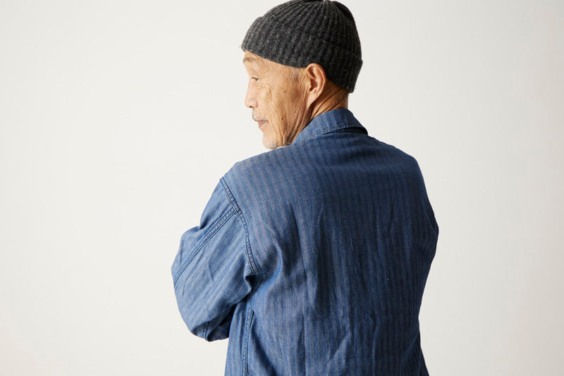 FAR EAST MANUFACTURING "Utility Shirt Herringbone" FEM