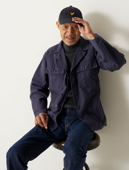 FAR EAST MANUFACTURING "Utility Shirt NAVY" FEM