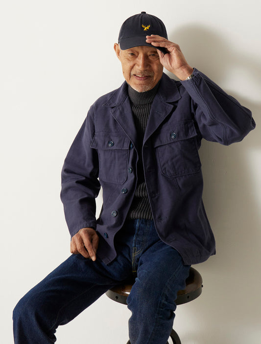 FAR EAST MANUFACTURING "Utility Shirt NAVY" FEM