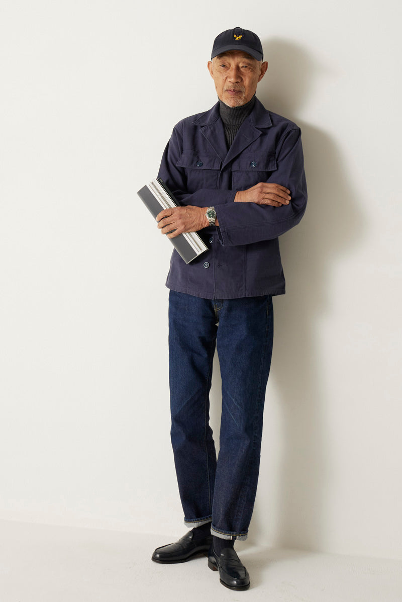 FAR EAST MANUFACTURING "Utility Shirt NAVY" FEM