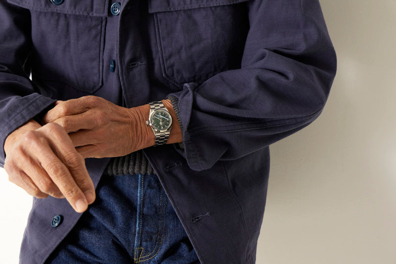 FAR EAST MANUFACTURING "Utility Shirt NAVY" FEM