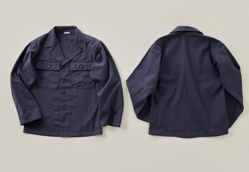 FAR EAST MANUFACTURING "Utility Shirt NAVY" FEM
