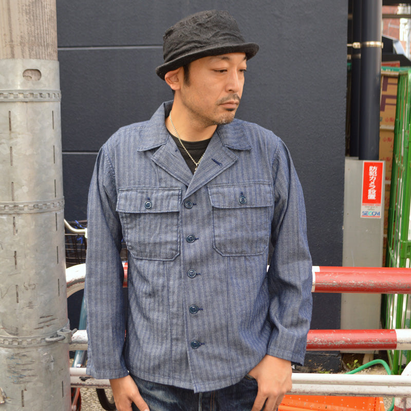 FAR EAST MANUFACTURING "Utility Shirt Herringbone" FEM