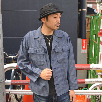 FAR EAST MANUFACTURING "Utility Shirt Herringbone" FEM