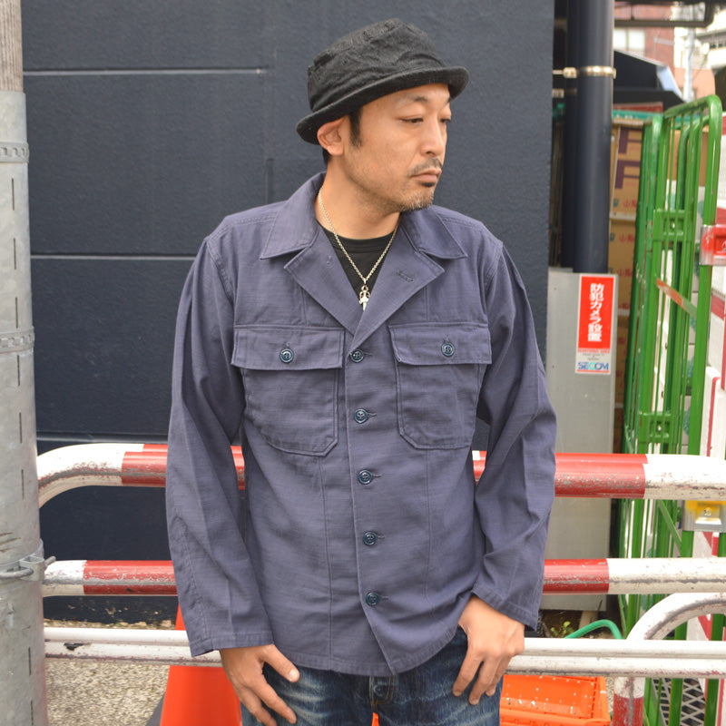 FAR EAST MANUFACTURING "Utility Shirt NAVY" FEM