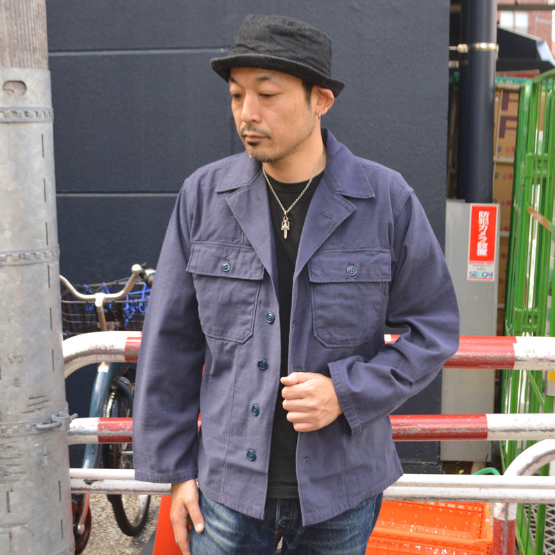 FAR EAST MANUFACTURING "Utility Shirt NAVY" FEM