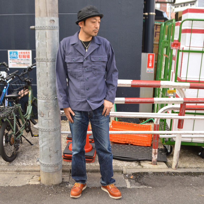 FAR EAST MANUFACTURING "Utility Shirt NAVY" FEM