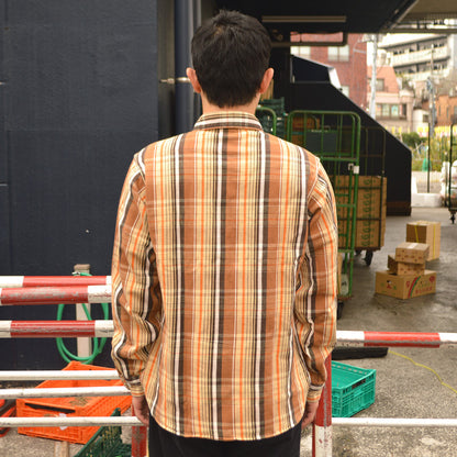 FAR EAST MANUFACTURING "01-000" Flannel Work Shirts/HEAVY FLANNEL PLAID