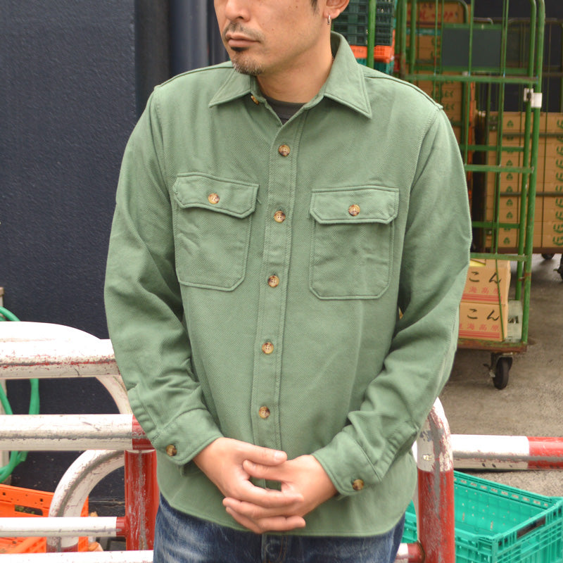 FAR EAST MANUFACTURING "02-002" Flannel Work Shirts/KERSEY
