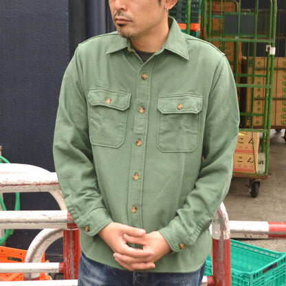 FAR EAST MANUFACTURING "02-002" Flannel Work Shirts/KERSEY