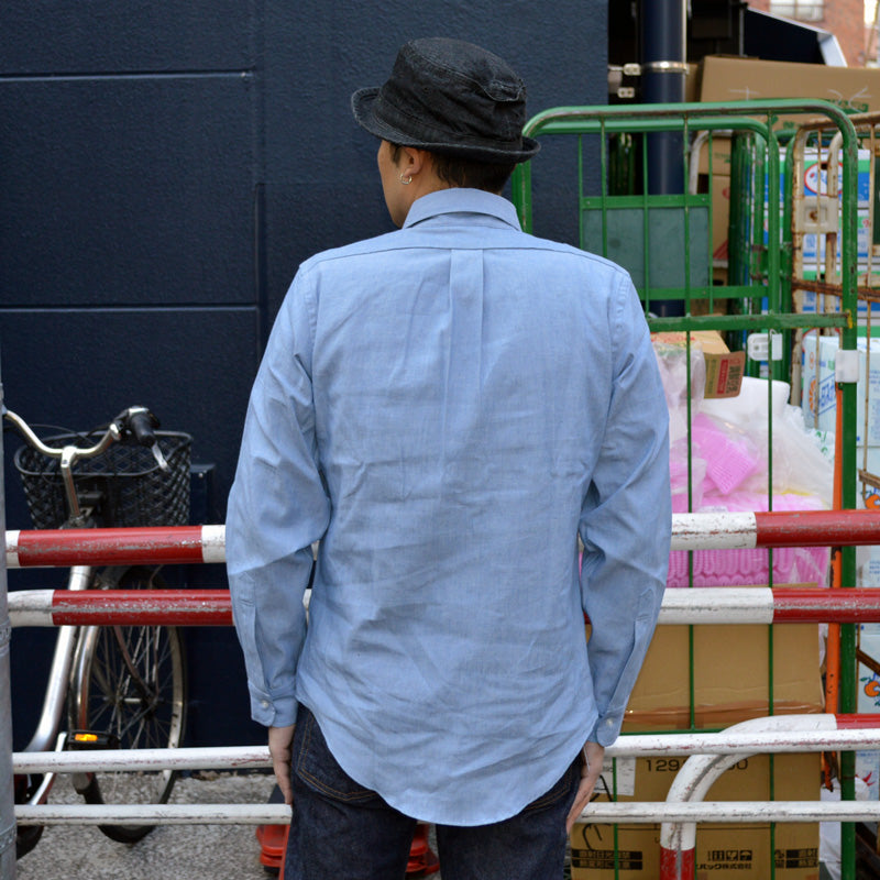 FAR EAST MANUFACTURING "00-002" Chambray B.D Shirt