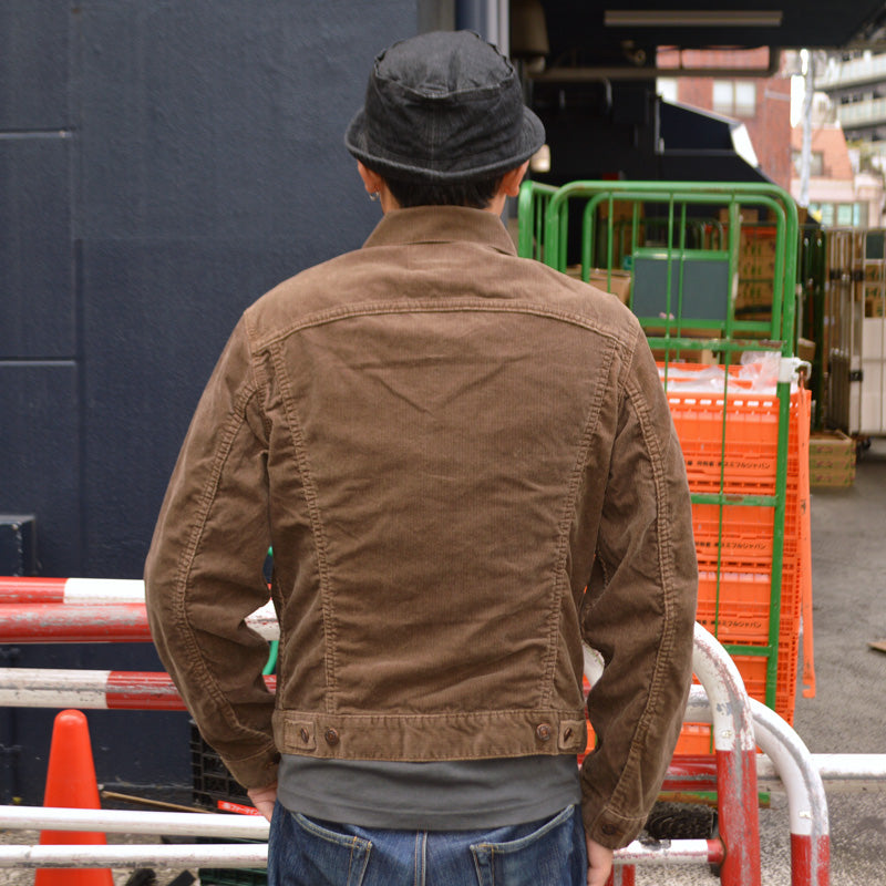 FAR EAST MANUFACTURING "FEM-G002" Trucker Jacket Corduroy FEM