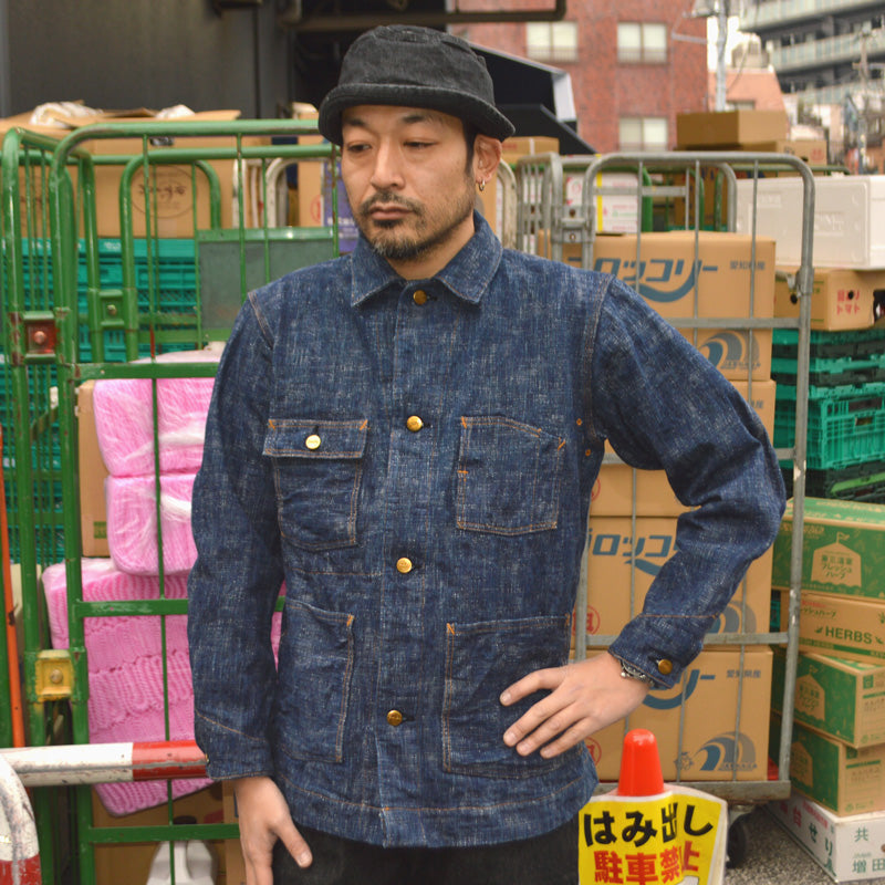 graphzero "GZ-KSCA-G.ID" 15oz Kasesome Coveralls (Skein Dyed Coveralls)