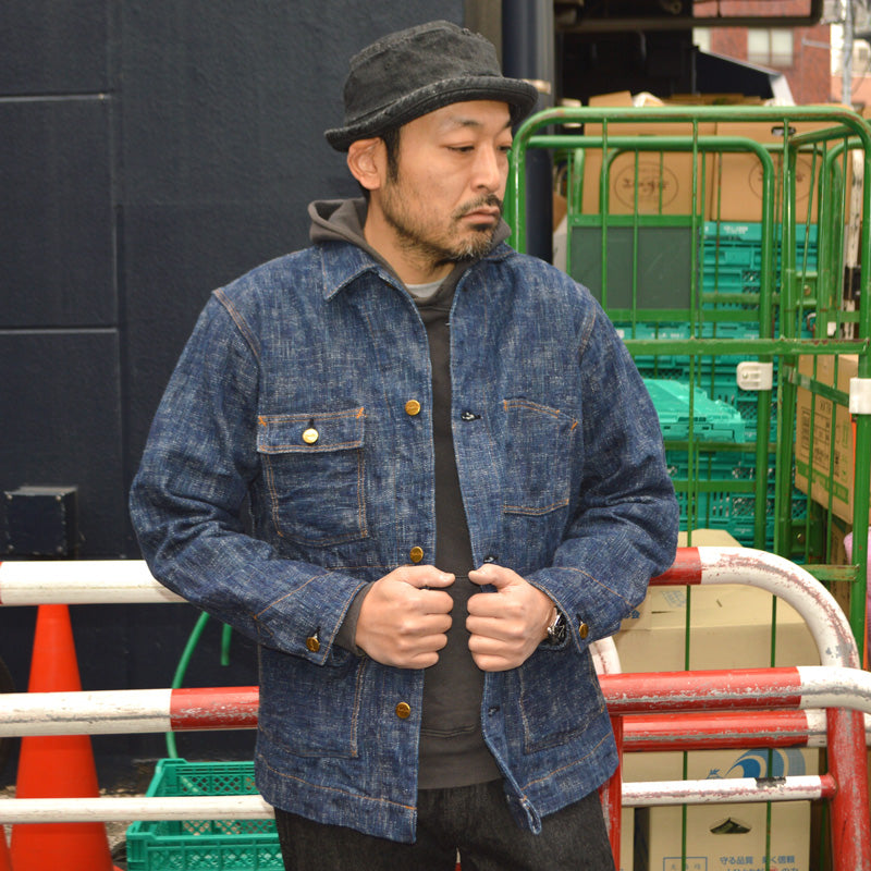 graphzero "GZ-KSCA-G.ID" 15oz Kasesome Coveralls (Skein Dyed Coveralls)