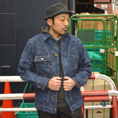 graphzero "GZ-KSCA-G.ID" 15oz Kasesome Coveralls (Skein Dyed Coveralls)