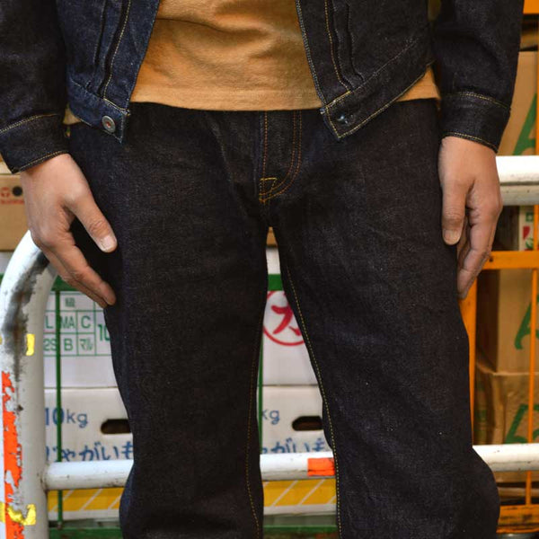 graphzero (graph zero) 16oz hickory loose straight jeans one wash men' —  クラフトカフェ