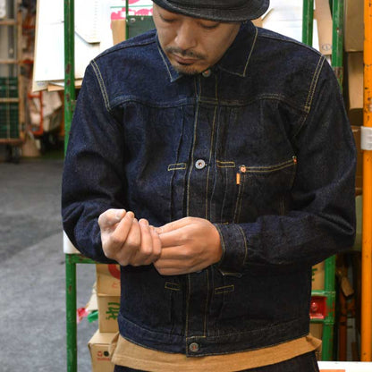 graphzero  "GZ-GJ1ST" 16oz JEAN JACKET WW2 1ST Right Hand