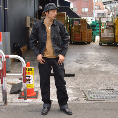 graphzero "GZ-HRJSK-BK" Skein dyeing(Kasezome) Heritage Jeans