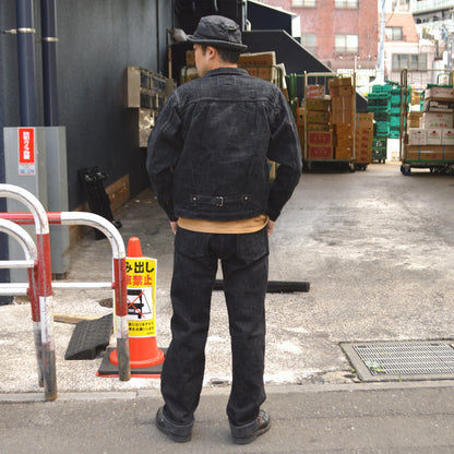graphzero "GZ-HRJSK-BK" Skein dyeing(Kasezome) Heritage Jeans