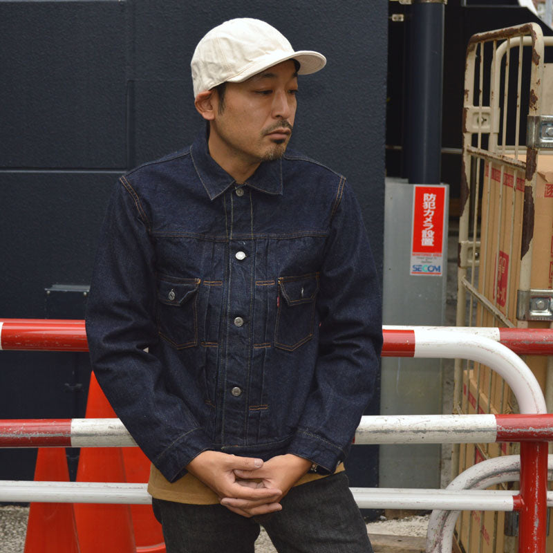 HIGHER ”HT18006” SELVEDGE DENIM CAP