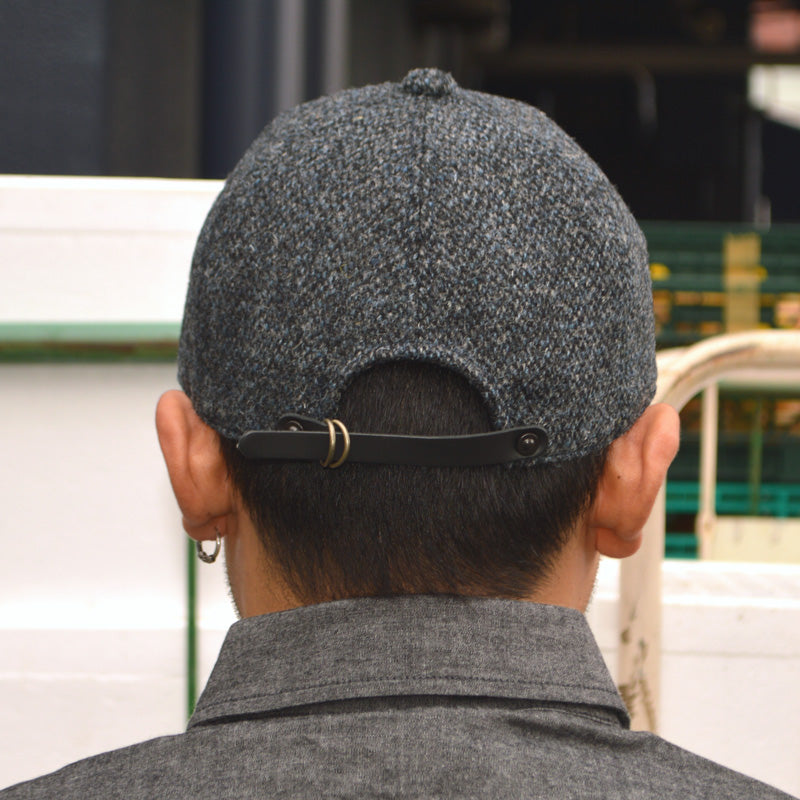 HIGHER ”HT25021” Harris Tweed Oatmeal Cap
