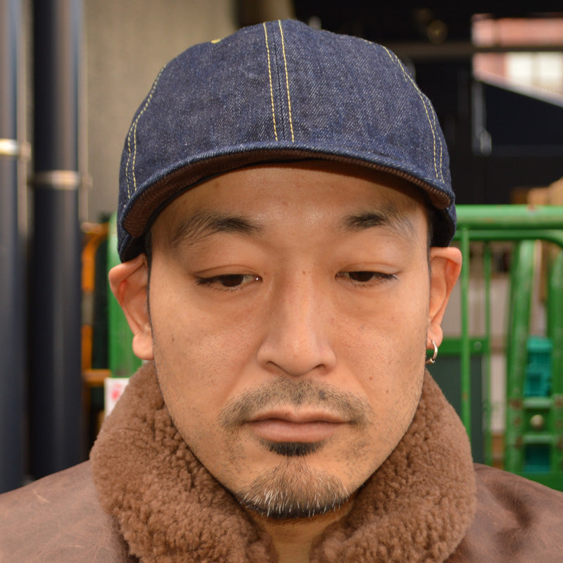 HIGHER ”HT25022” Denim×Blanket Lining Cap