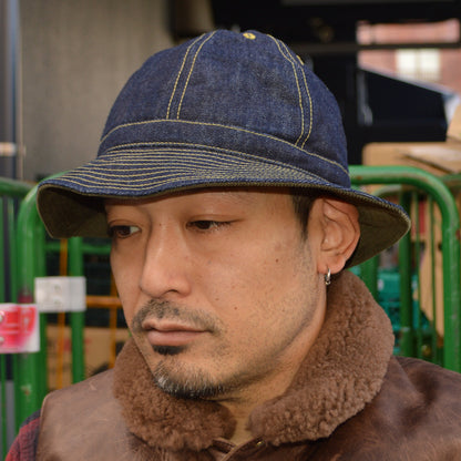 HIGHER ”HT25025” Denim × Blanket Lining Hat