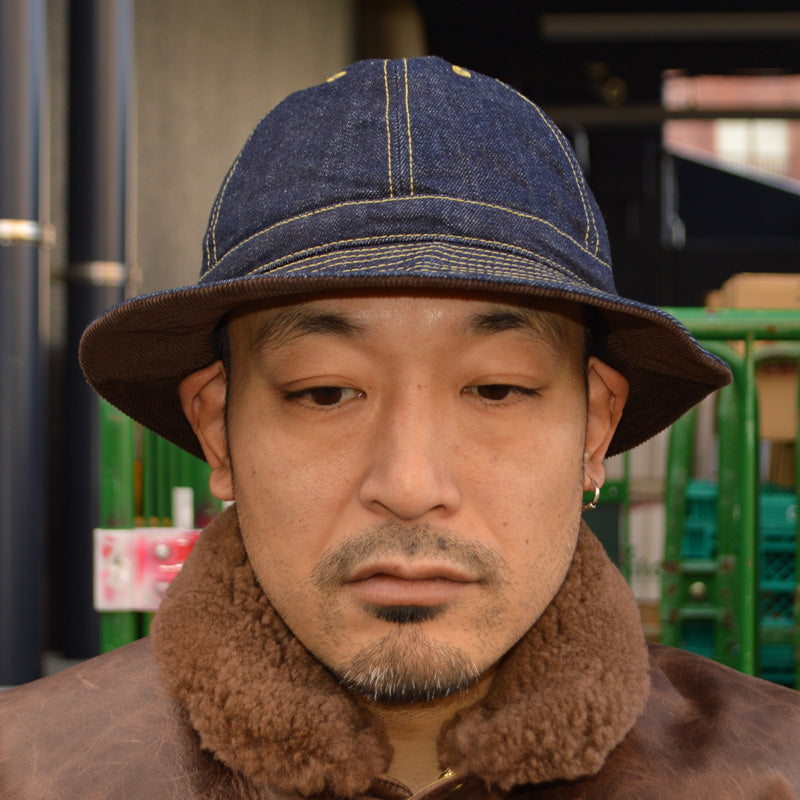 HIGHER ”HT25025” Denim × Blanket Lining Hat