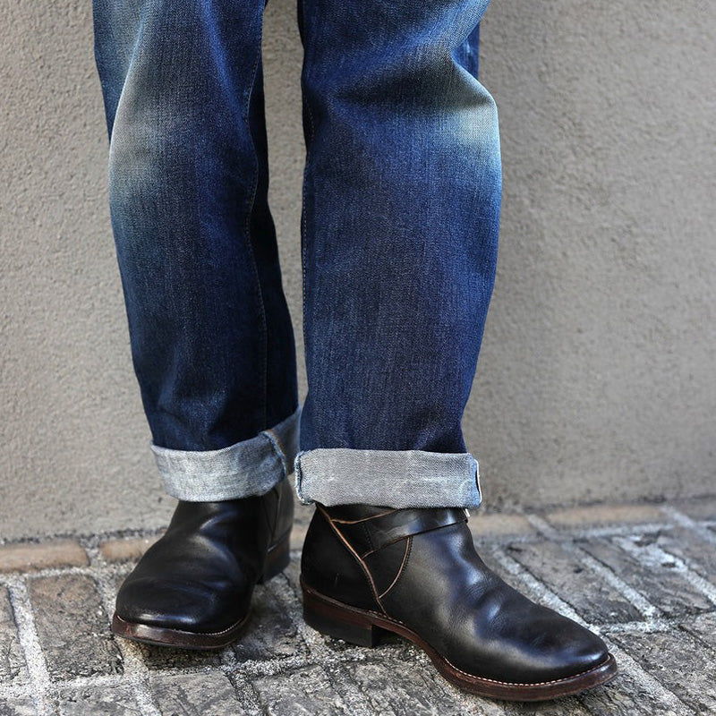 JELADO the BOOTED "JB94901" ENGINEER BOOT BLACK(Brown core)
