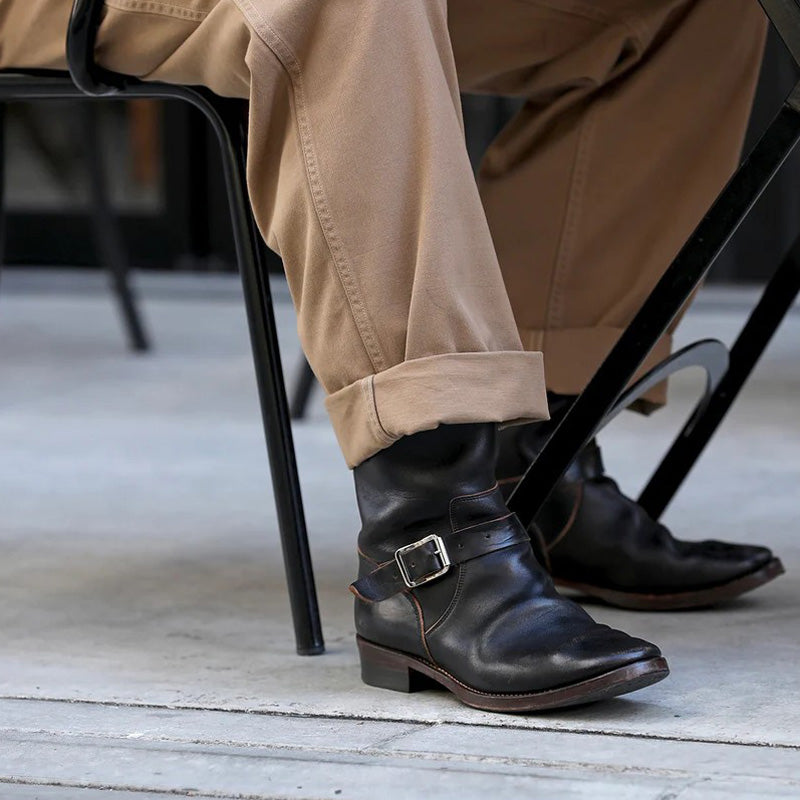 JELADO the BOOTED "JB94901" ENGINEER BOOT BLACK(Brown core)