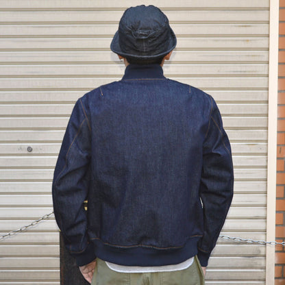 JAPAN BLUE JEANS "JBOT1307" 13oz Denim Bomber Jacket