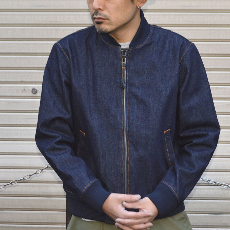 JAPAN BLUE JEANS "JBOT1307" 13oz Denim Bomber Jacket