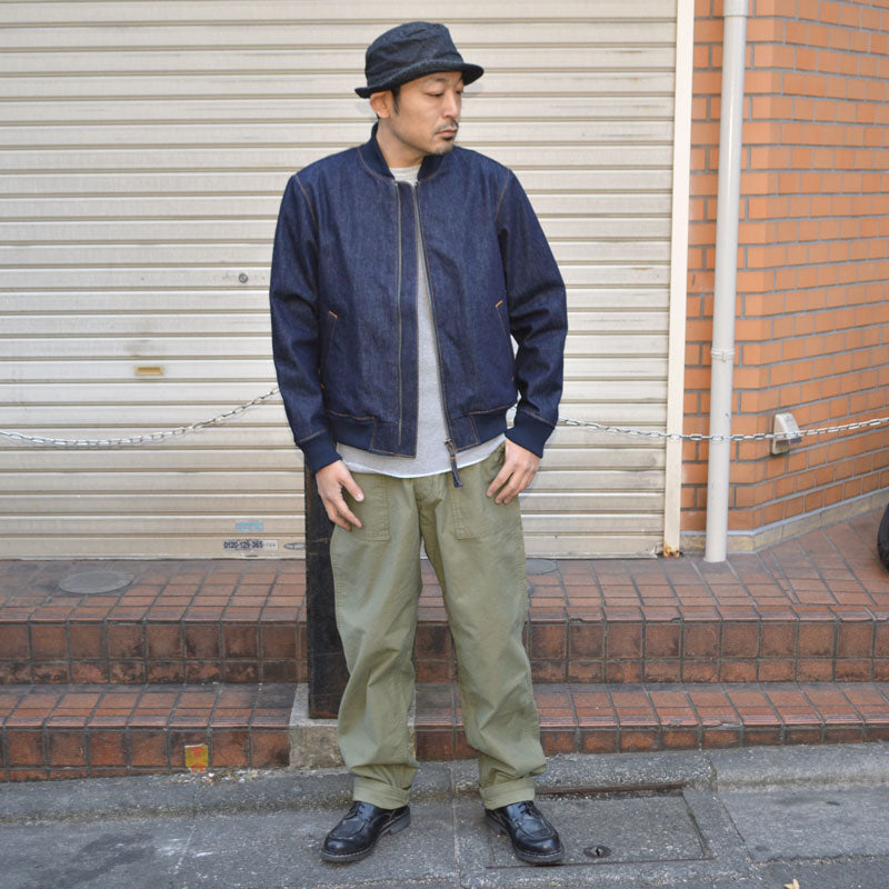 JAPAN BLUE JEANS "JBOT1307" 13oz Denim Bomber Jacket