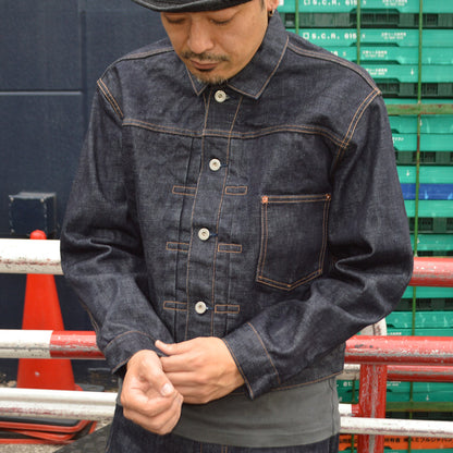 JAPAN BLUE JEANS "JMGJ1102" Selvedge Type1 Denim Jacket 16oz