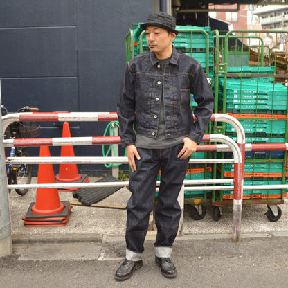 JAPAN BLUE JEANS "JMGJ1102" Selvedge Type1 Denim Jacket 16oz