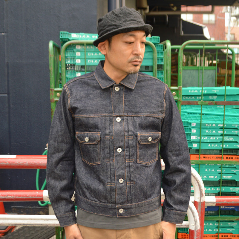 JAPAN BLUE JEANS "JMGJ1201" Selvedge Type 2 Denim Jacket 14oz