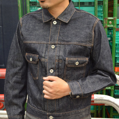 JAPAN BLUE JEANS "JMGJ1201" Selvedge Type 2 Denim Jacket 14oz