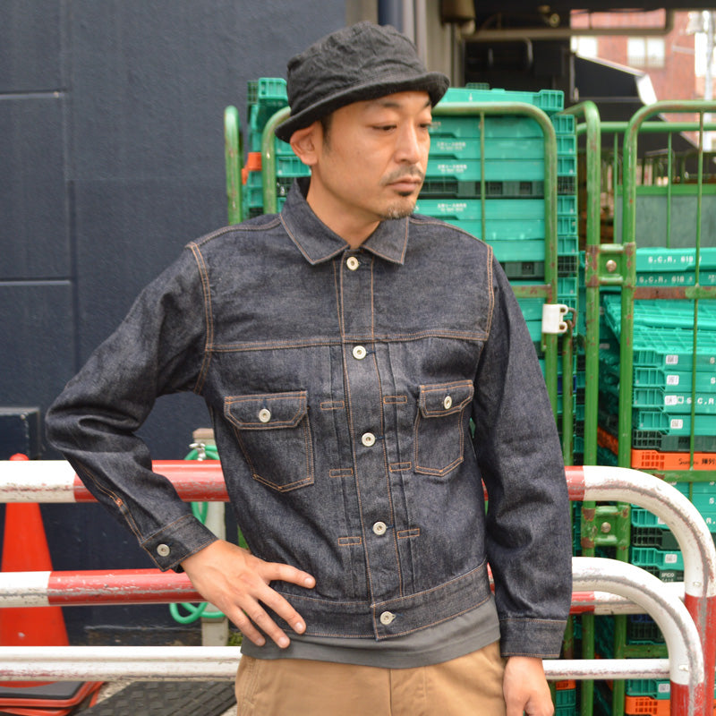 JAPAN BLUE JEANS "JMGJ1201" Selvedge Type 2 Denim Jacket 14oz