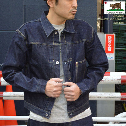 TCB jeans "Late S40's Jacket" 13.5oz 40's DENIM JACKET