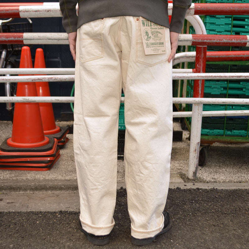 BIG JOHN "M1012RC" GR LABEL WILD DUCK JEANS Natural