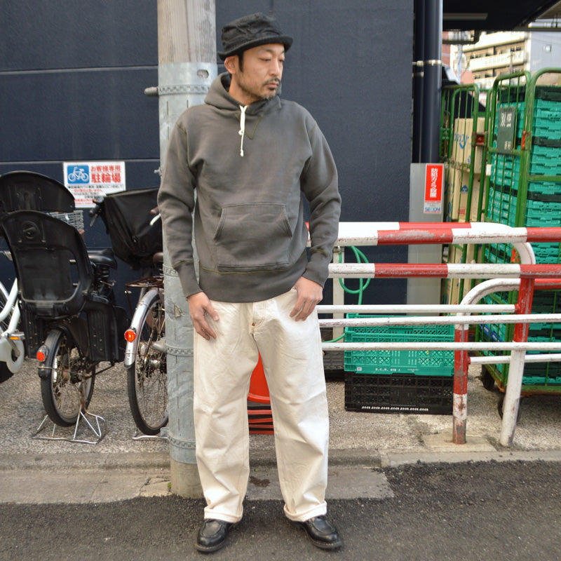 BIG JOHN "M1012RC" GR LABEL WILD DUCK JEANS Natural