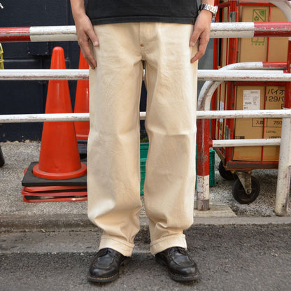 BIG JOHN "M101-66" 13oz WAIST OVERALL NATURAL